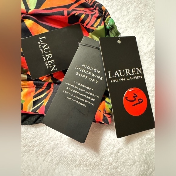 Ralph Lauren Surplice Front Bikini Swim Top - Picture 6 of 7